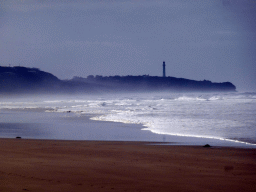 The Split Point Lighthouse at Aireys Inlet, viewed from the beach at Eastern View