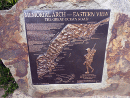 Information on the Great Ocean Road Memorial Arch at Eastern View