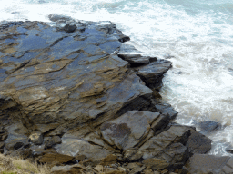 Cliffs at a viewing point next to the Great Ocean Road, near the Cumberland River Holiday Park