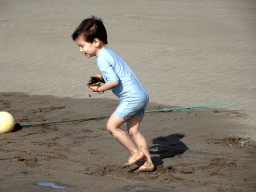 Max at the Playa de Los Cristianos beach