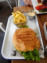 Lunch at the Cabanas restaurant