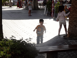 Max at the Calle del Valle Menéndez street