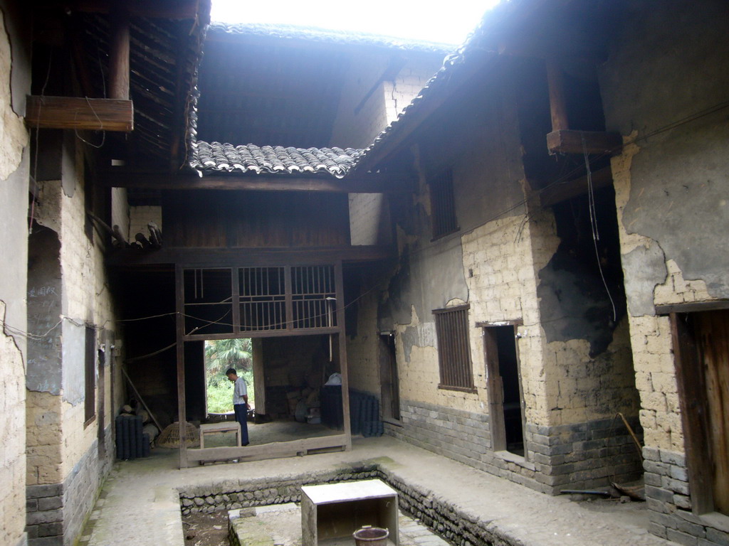 Open area in the old house of Miaomiao`s grandparents
