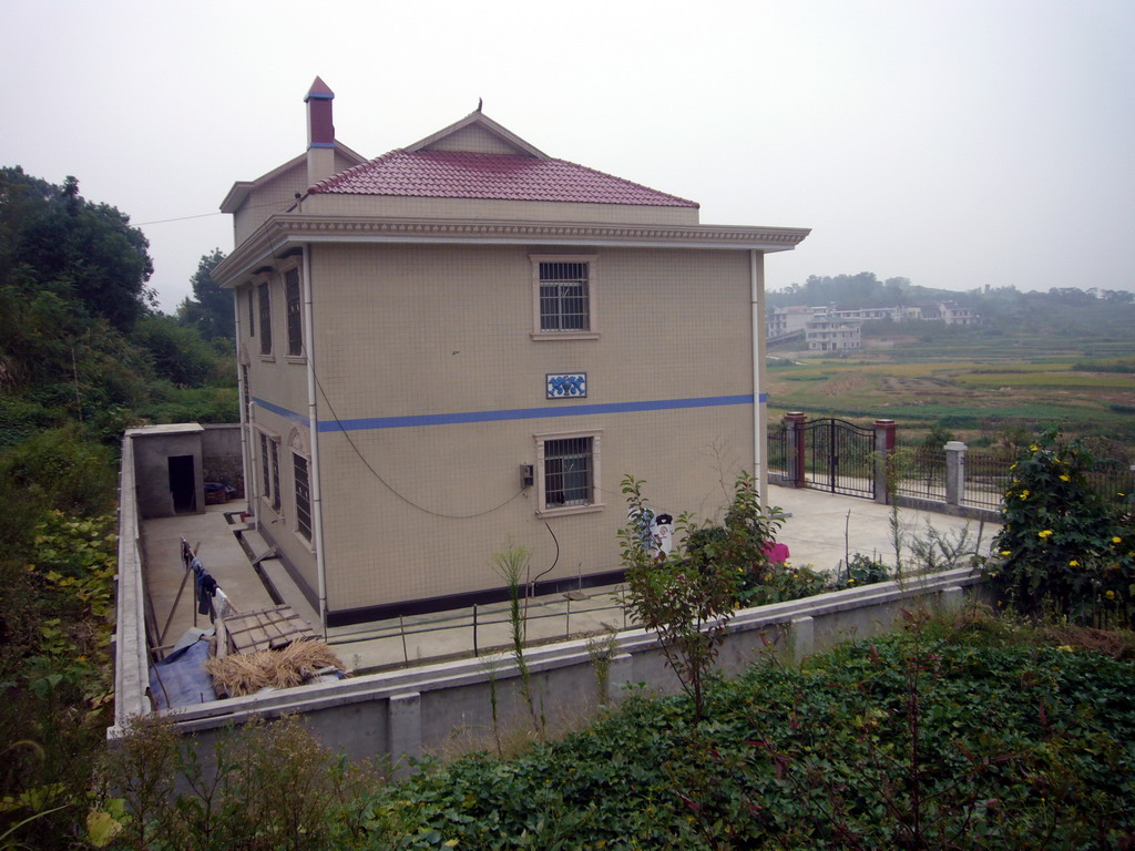 Left side of Miaomiao`s grandparents` house