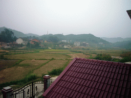 View from the roof of Miaomiao`s grandparents` house