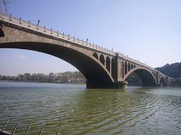 Bridge over the Yi River, near the entrance to the Longmen Grottoes