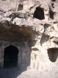 Cave and niches at the Qianxi Temple at the Longmen Grottoes