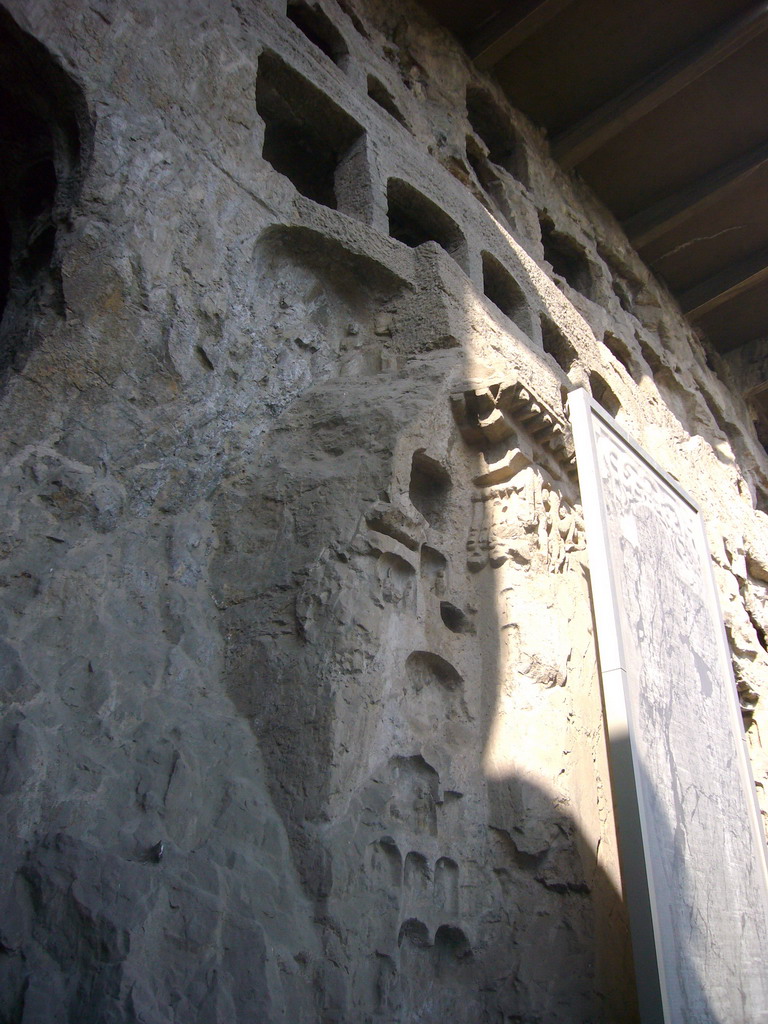 Niches at the Longmen Grottoes