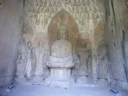 The 10,000 Buddha Cave at the Longmen Grottoes