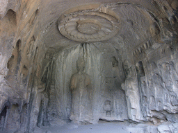 Lianhua Lotus Flower Cave at the Longmen Grottoes