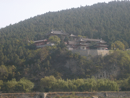 Xiangshan Temple, viewed from the west side of the Longmen Grottoes