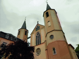 The Eglise Saint-Alphonse church at the Rue Beaumont street