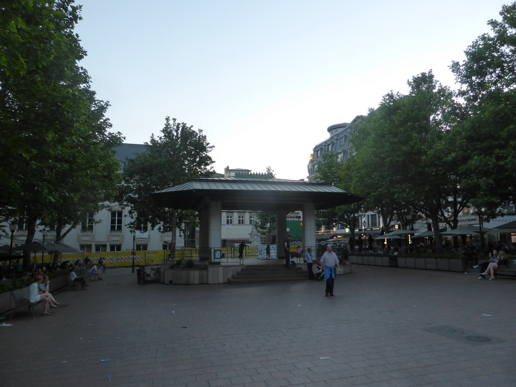 Pavilion at the Place d`Armes square
