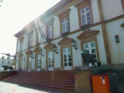 Front of the City Hall at the Place Guillaume II square