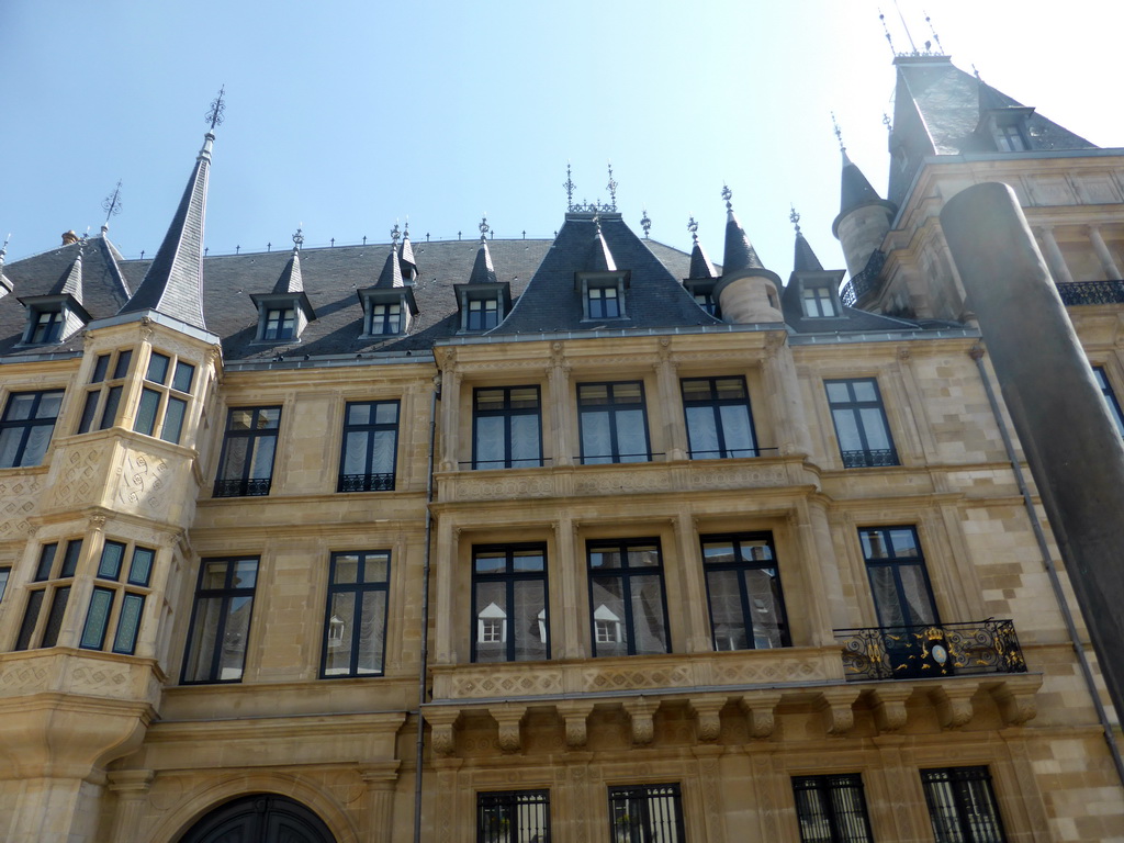 Facade of the Grand Ducal Palace