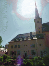 The Johanneskirche church, viewed from the Rue Plaetis street