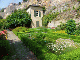 Gardens below the Chemin de la Corniche street and the Casemates du Bock