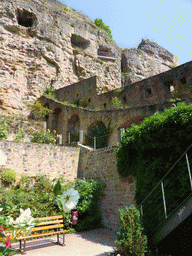 The Wenzel Wall below the Casemates du Bock