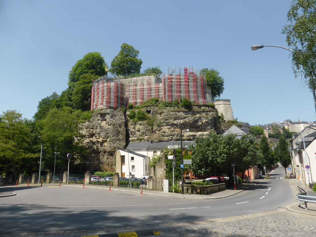 The Citadel of the Holy Spirit, viewed from the Rue de Prague street