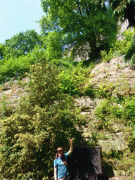 Our tour guide at the Vallée de la Pétrusse valley