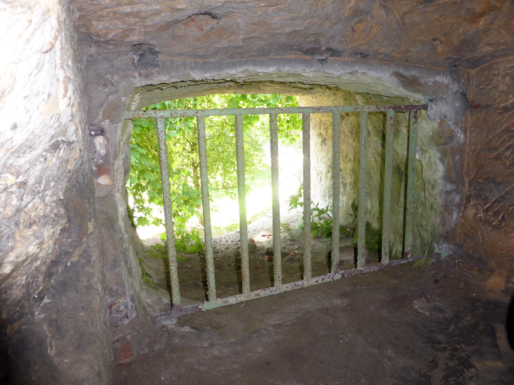 Window at the Bastion side of the Casemates de la Pétrusse
