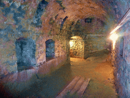 Tunnel with loopholes at the Bastion side of the Casemates de la Pétrusse