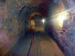 Tunnel with loopholes at the Bastion side of the Casemates de la Pétrusse