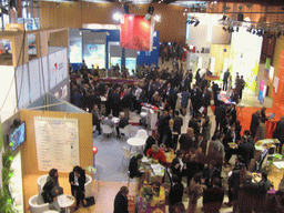 Stands at the World Life Sciences Forum BioVision 2005 conference, at the Centre Congrès de Lyon conference center