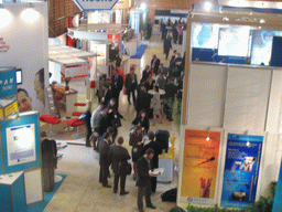 Stands at the World Life Sciences Forum BioVision 2005 conference, at the Centre Congrès de Lyon conference center