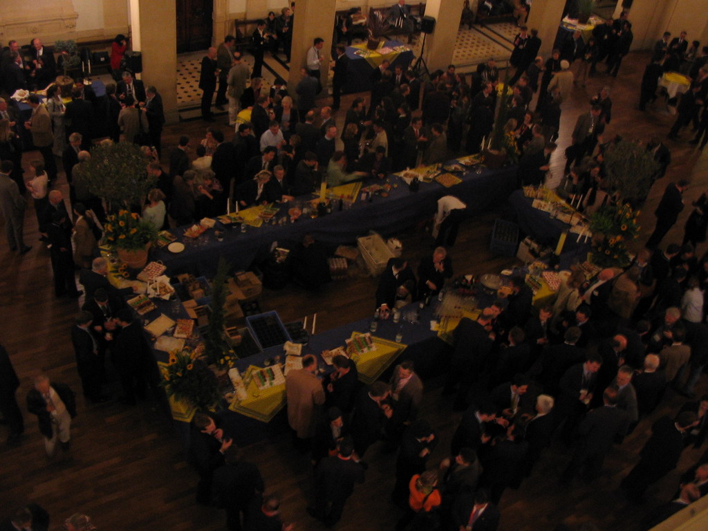 Dinner buffet at the Centre Congrès de Lyon conference center