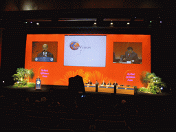 Panel discussion at the World Life Sciences Forum BioVision 2005 conference, at the Centre Congrès de Lyon conference center