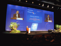 Opening session of BioSquare 2005 at the World Life Sciences Forum BioVision 2005 conference, at the Centre Congrès de Lyon conference center