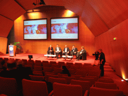 Panel discussion of the ESA at the World Life Sciences Forum BioVision 2005 conference, at the Centre Congrès de Lyon conference center