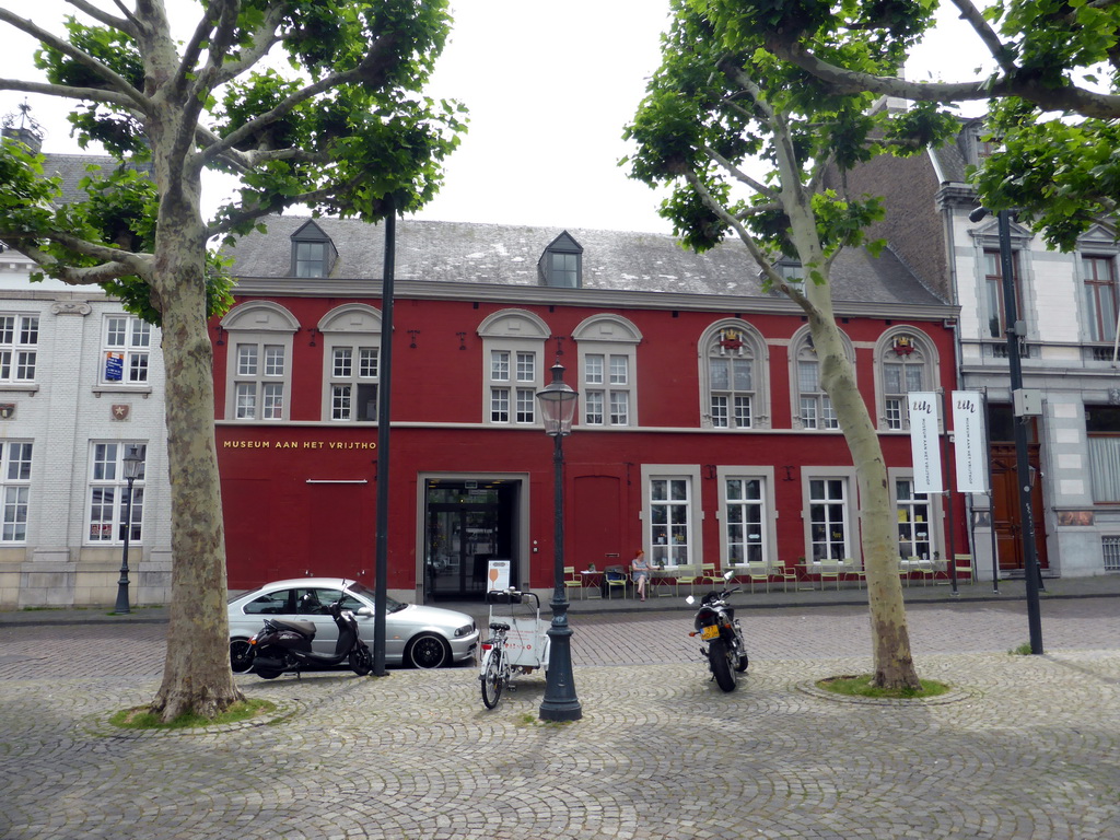 Front of the Museum aan het Vrijthof at the Vrijthof square