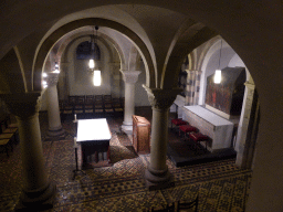 The crypt of the Sint-Servaasbasiliek church, viewed from the right transept