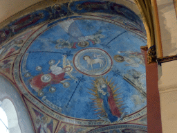 Fresco on the ceiling of the apse of the Sint-Servaasbasiliek church