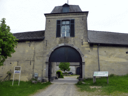 Front of the ruins of Castle Lichtenberg at the Sint-Pietersberg hill