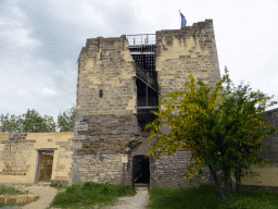 The Donjon tower of Castle Lichtenberg at the Sint-Pietersberg hill