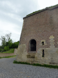 Northeast side of the inner wall of Fort Sint Pieter at the Sint-Pietersberg hill