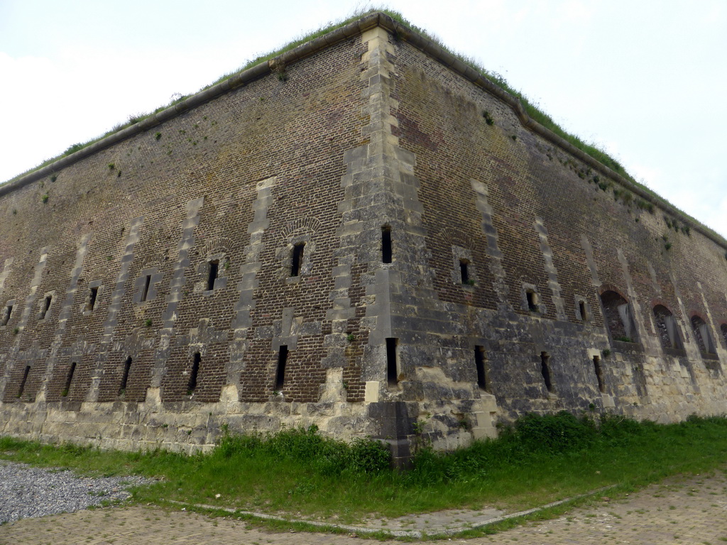 Southeast corner of the inner wall of Fort Sint Pieter at the Sint-Pietersberg hill