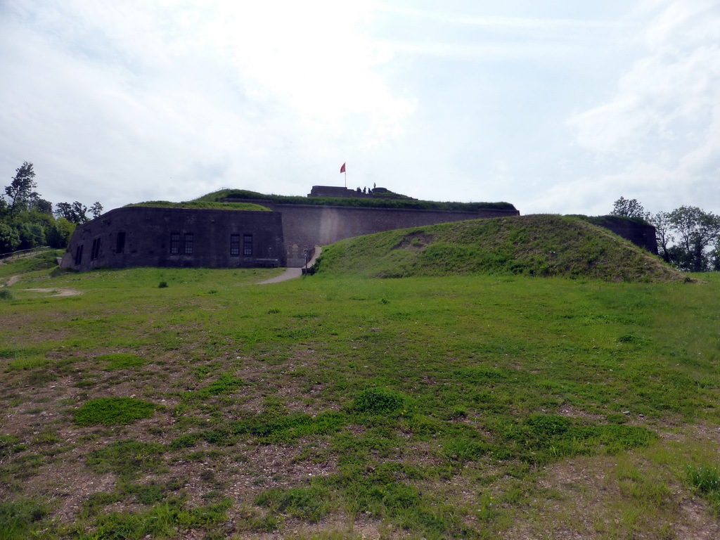 The north side of Fort Sint Pieter at the Sint-Pietersberg hill