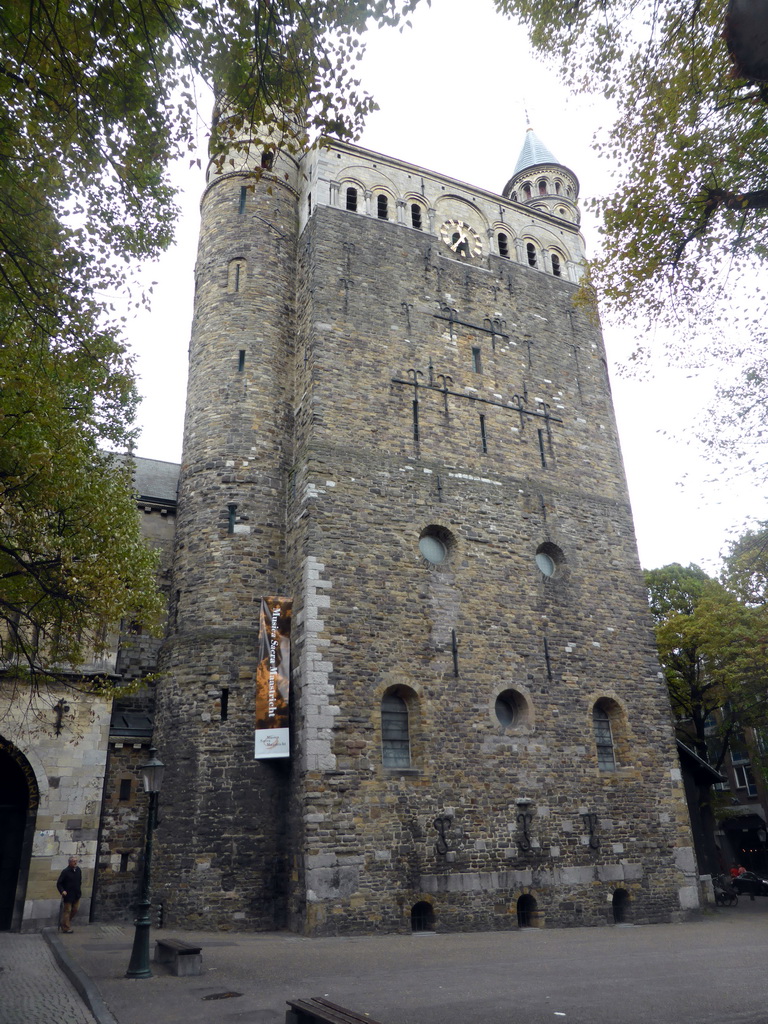 Front of the Basilica of Our Lady at the Onze Lieve Vrouweplein square