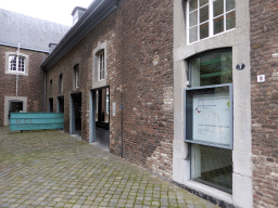 Front of the Regionaal Historisch Centrum Limburg building at the Sint Pieterstraat street