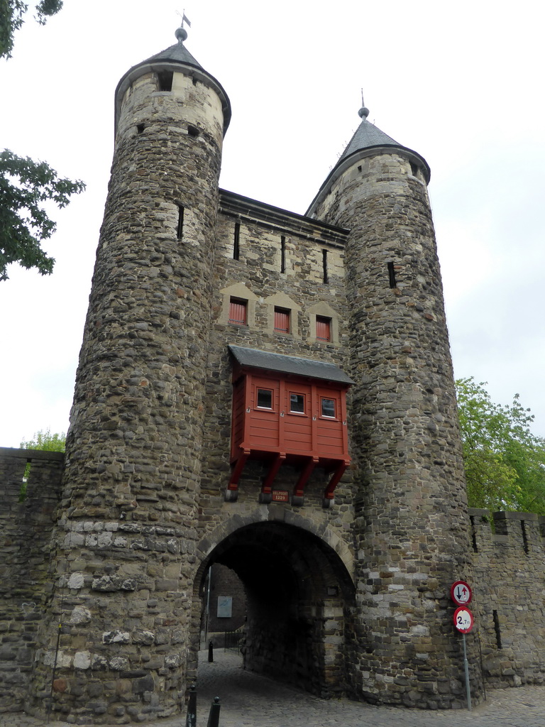 The Helpoort gate at the Sint Bernardusstraat street