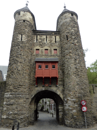The Helpoort gate at the Sint Bernardusstraat street