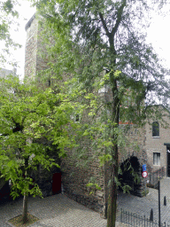 Back side of the Helpoort gate, viewed from the Onze Lieve Vrouwewal wall