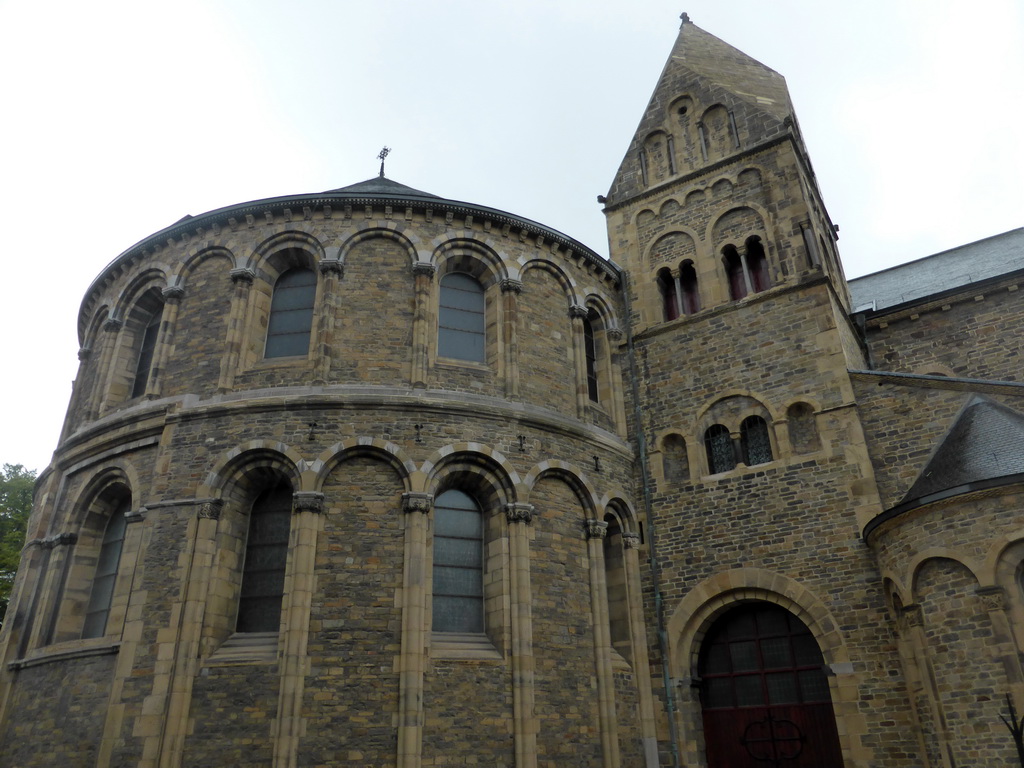 The east side of the Basilica of Our Lady, viewed from the Stokstraat street