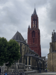Front of the Sint-Janskerk church at the Vrijthof square