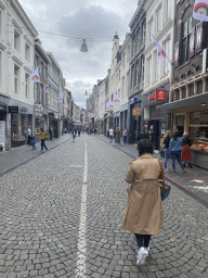 Miaomiao at the Grote Straat street