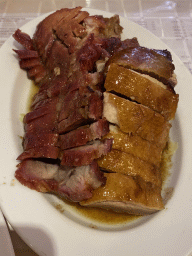 Meat at the Yong Kee restaurant